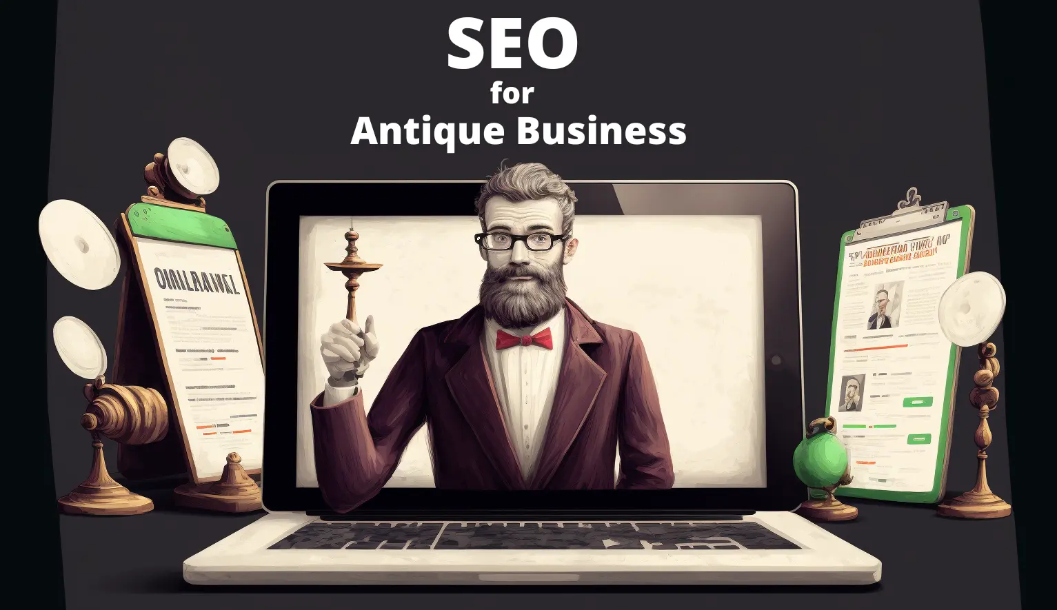seo for antique business
