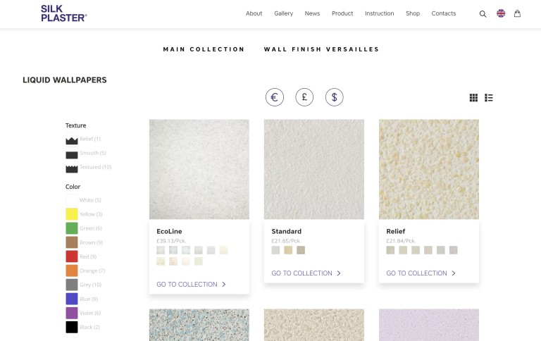 SEO and PR Strategy for a Decorative Plaster and Liquid Wallpaper Manufacturer